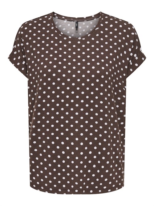 Only Moster T-shirt med prikker